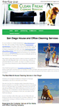 Mobile Screenshot of cleanfreakcleaningservices.com